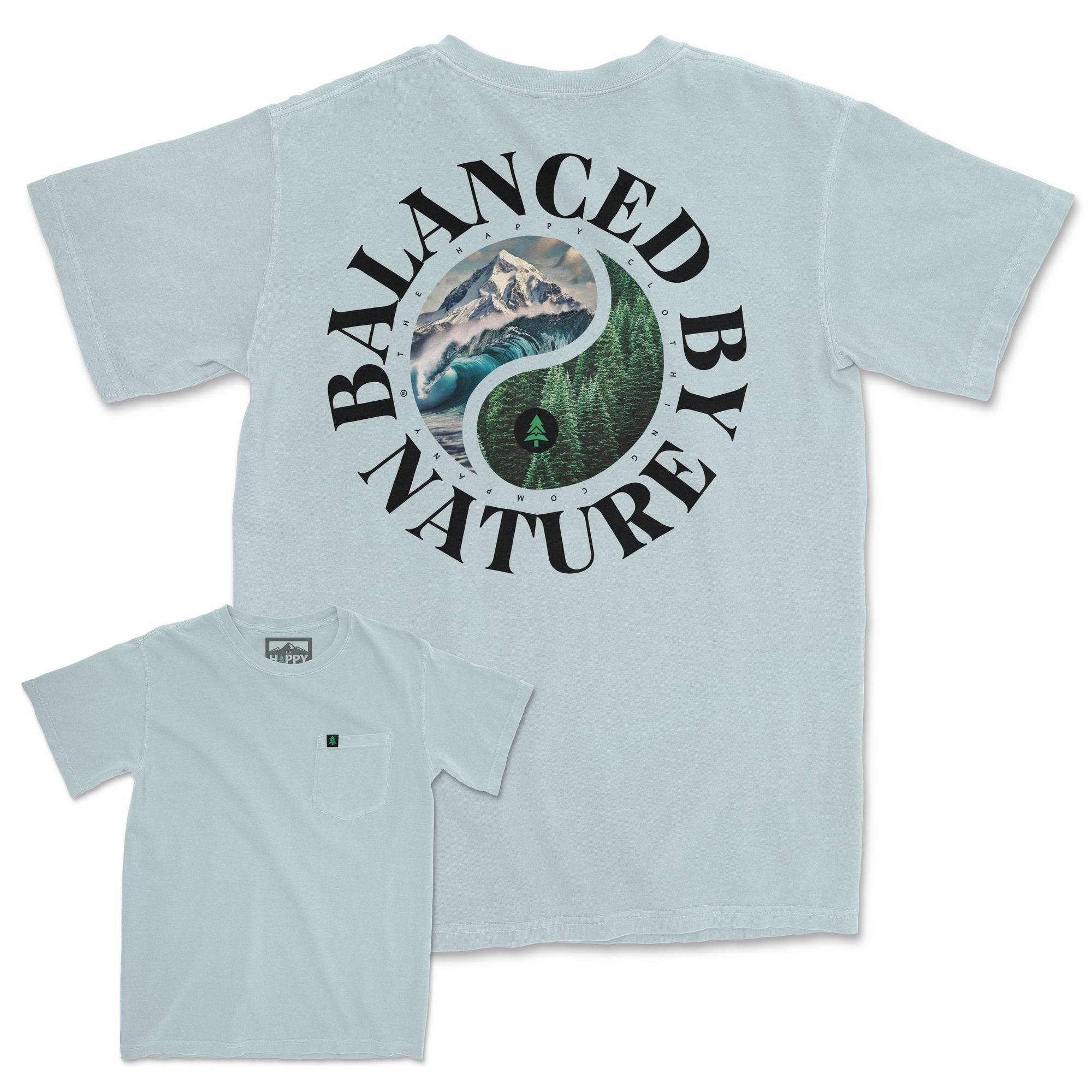 Balanced By Nature Pigment-Dyed Pocket T-Shirt