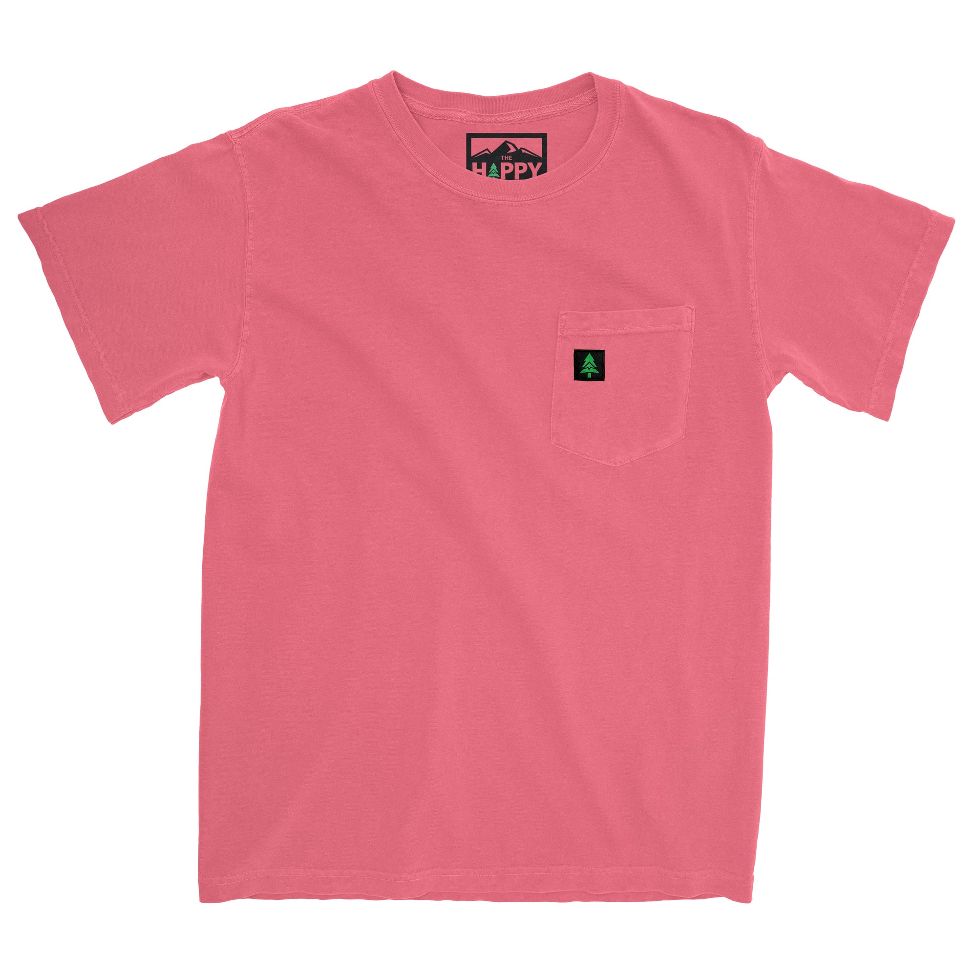 Mountain Tree Nature-Dyed Pocket T-Shirt