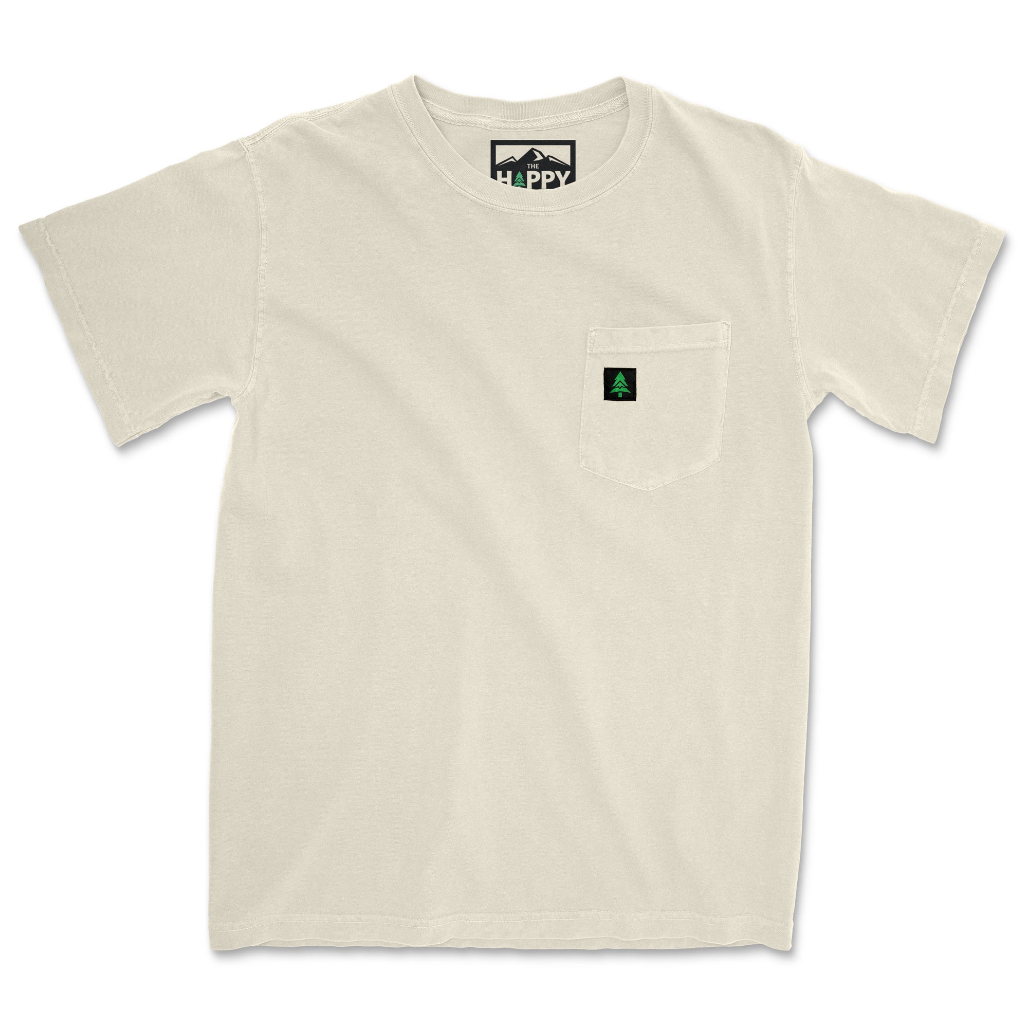 Mountain Tree Nature-Dyed Pocket T-Shirt
