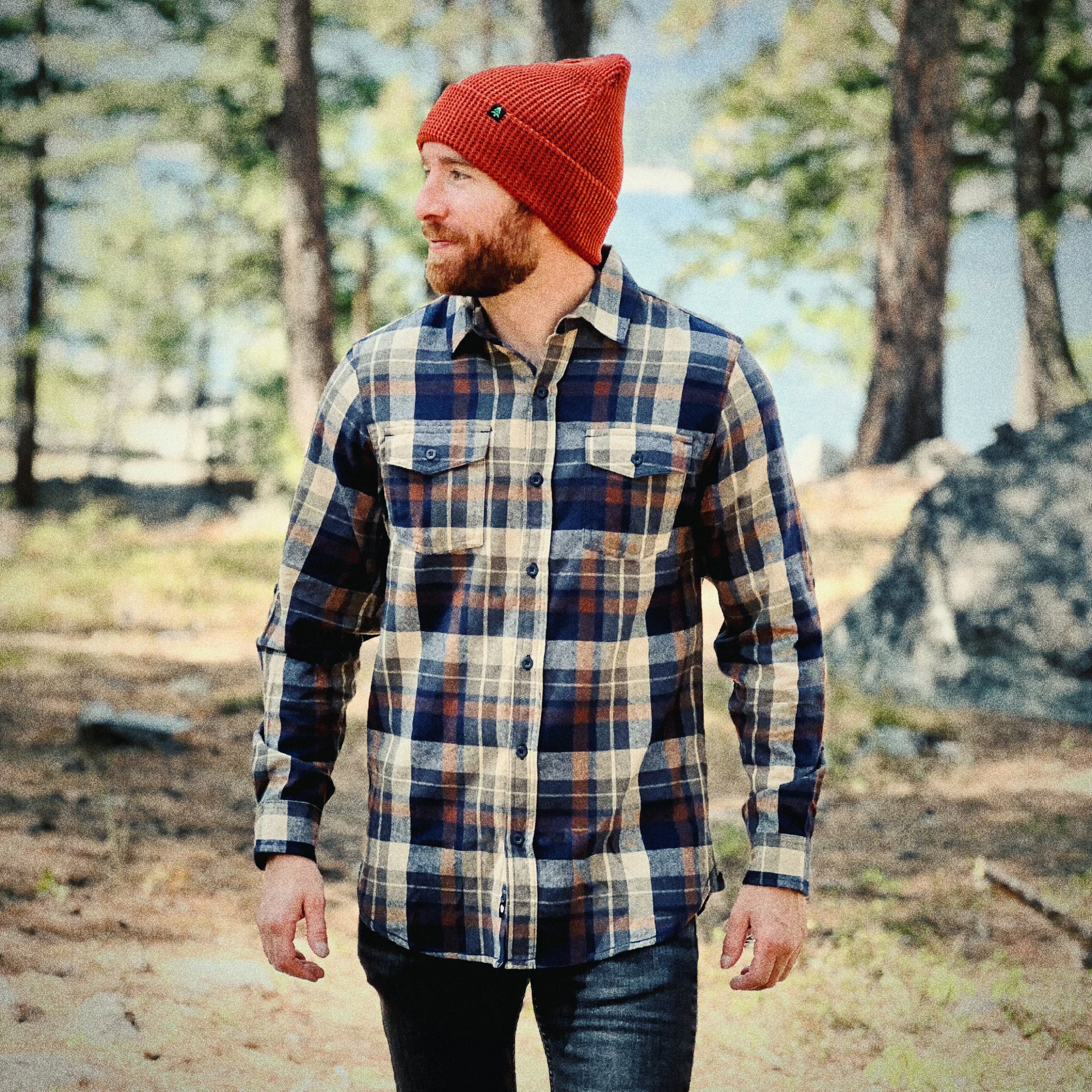 Basecamp Plaid Flannel Alpine Lake Edition 🍁  | SLIM FIT |