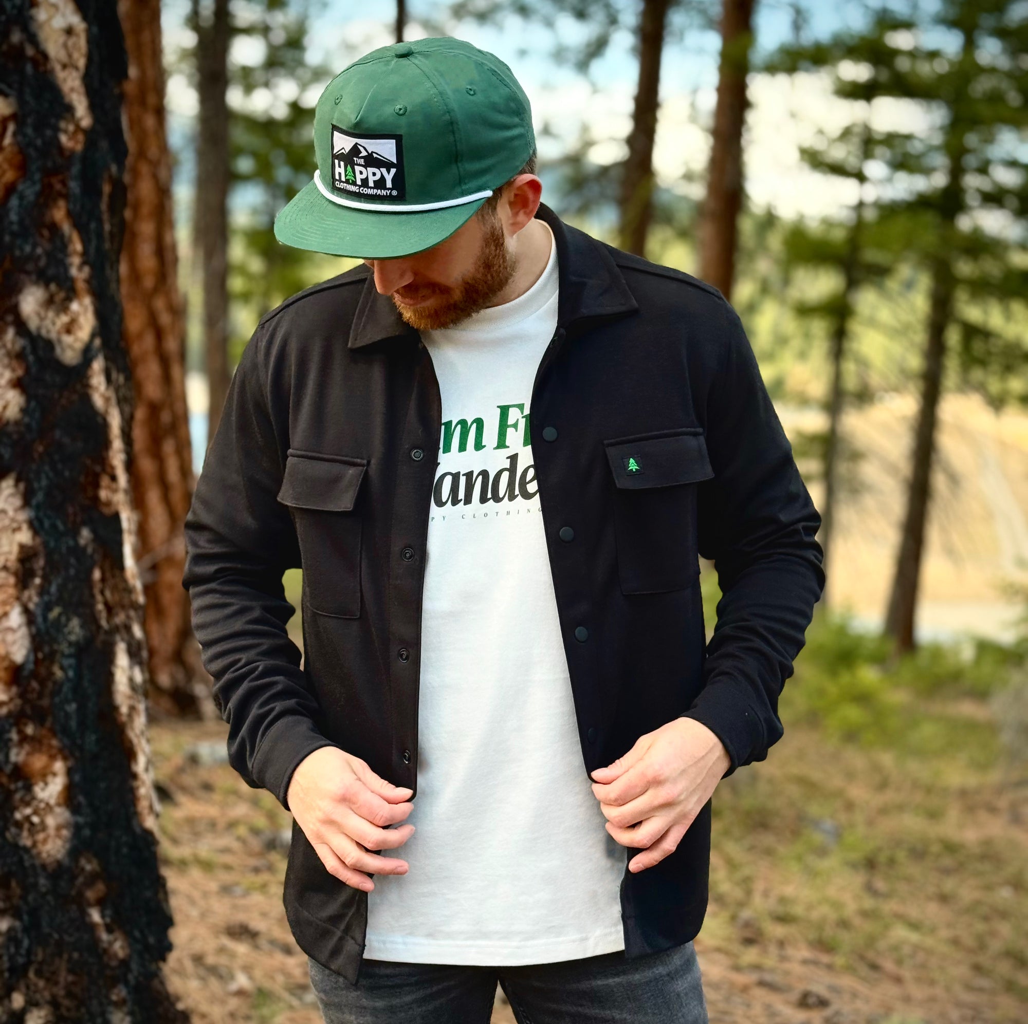 The Trekker Double-Knit Full Snap Jacket