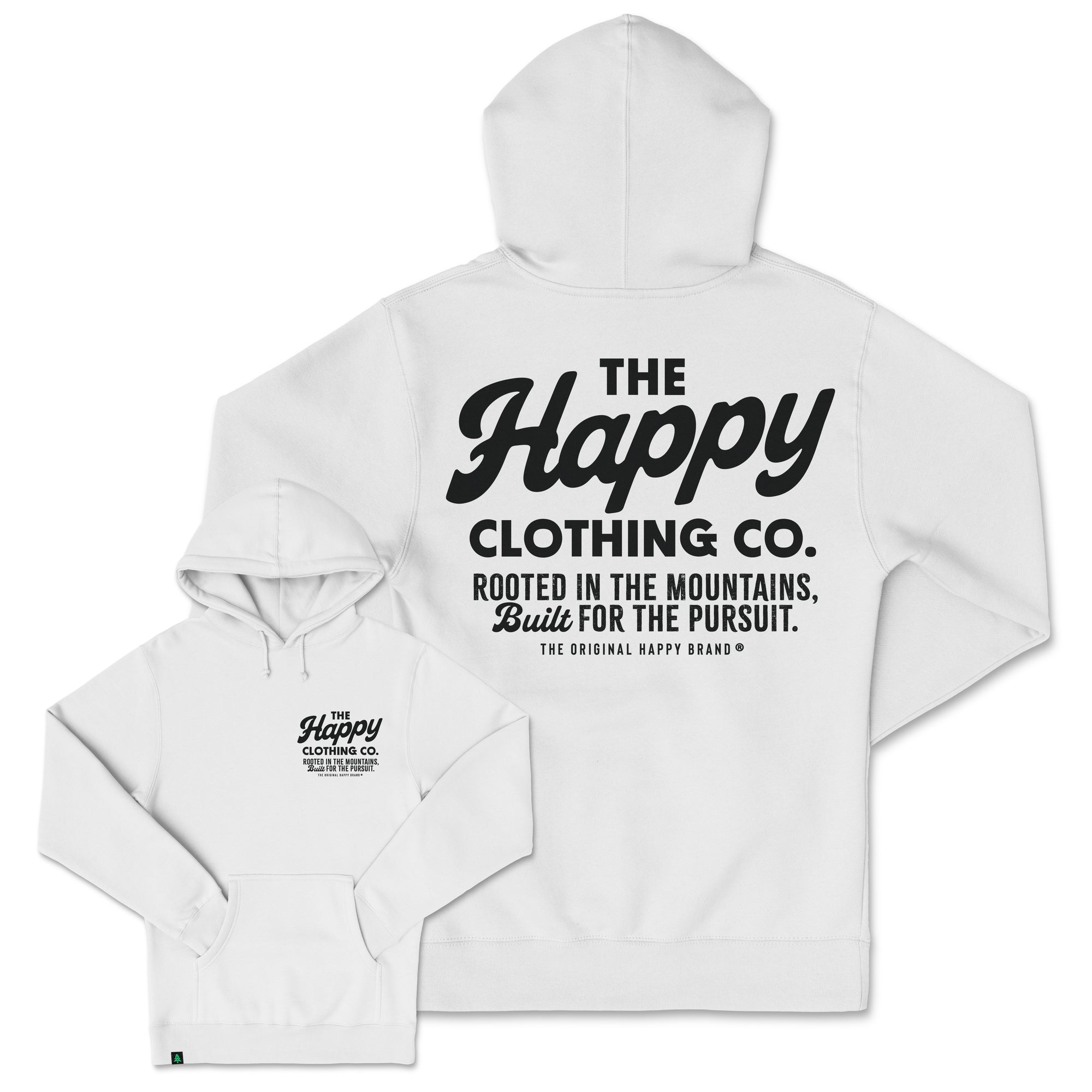 The Happy Clothing Co. Script Heavyweight Hoodie