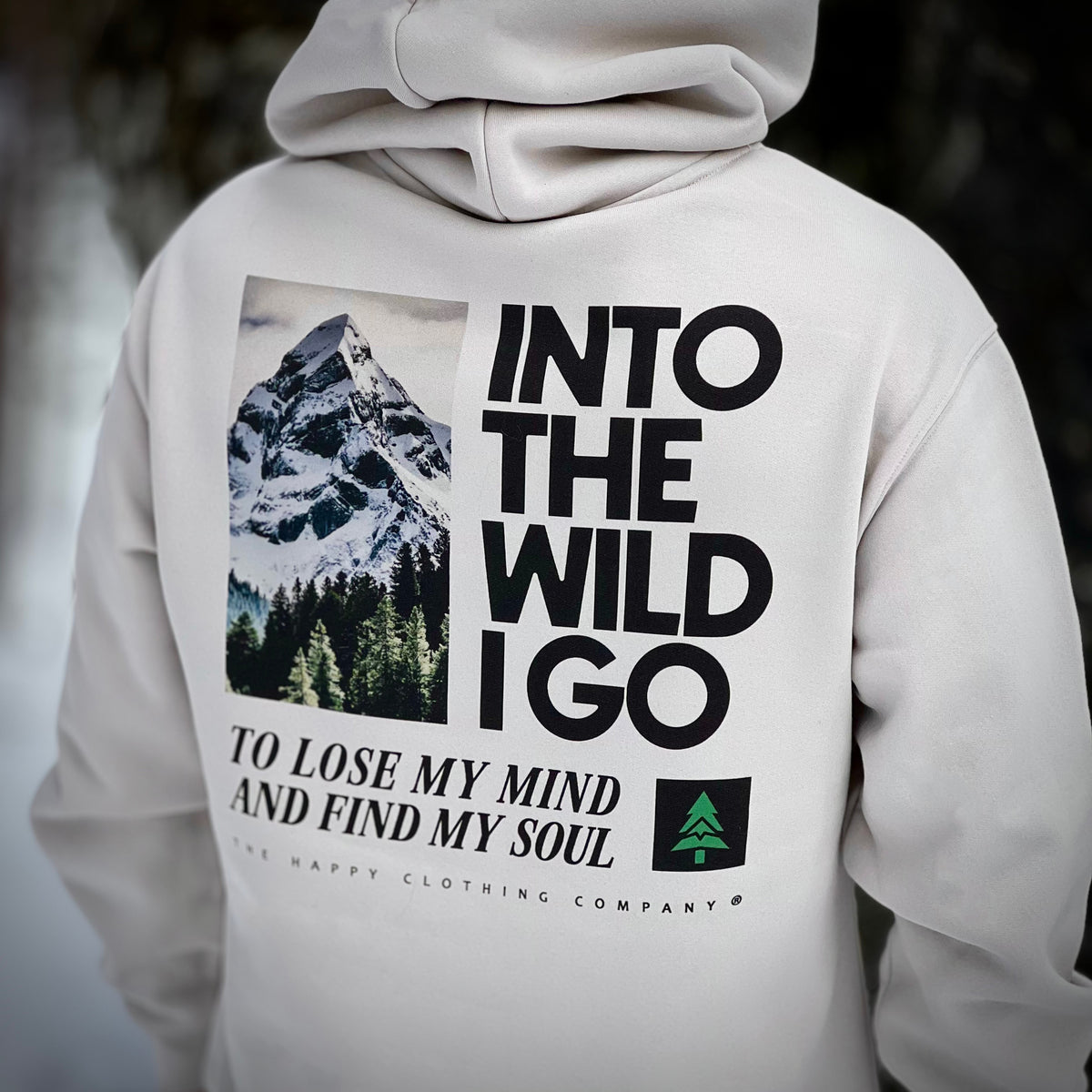 Into The Wild I Go Unisex Relaxed Hoodie