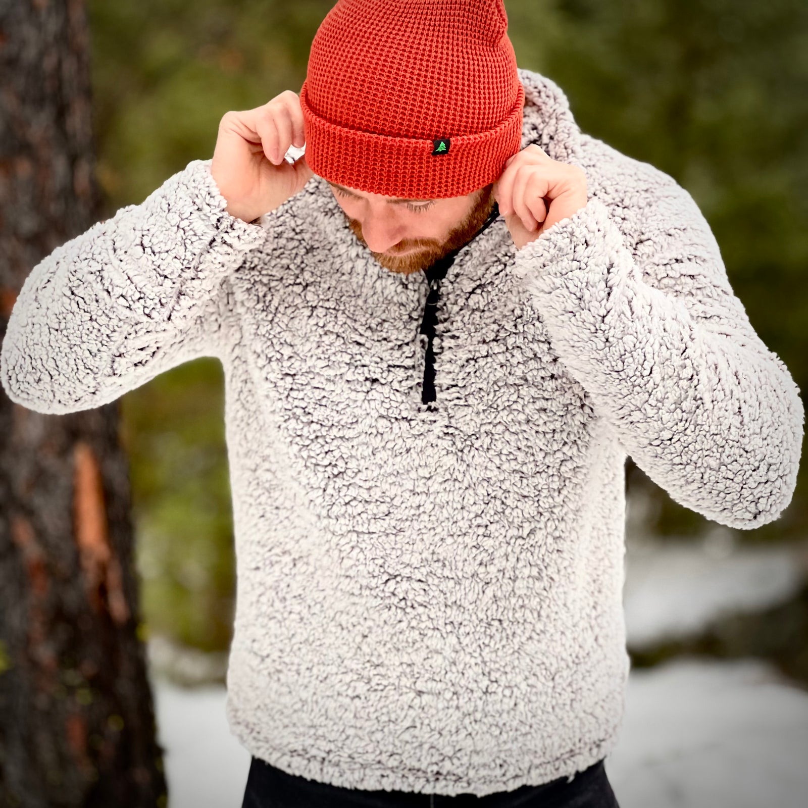 Sherpa sweater outlet mens