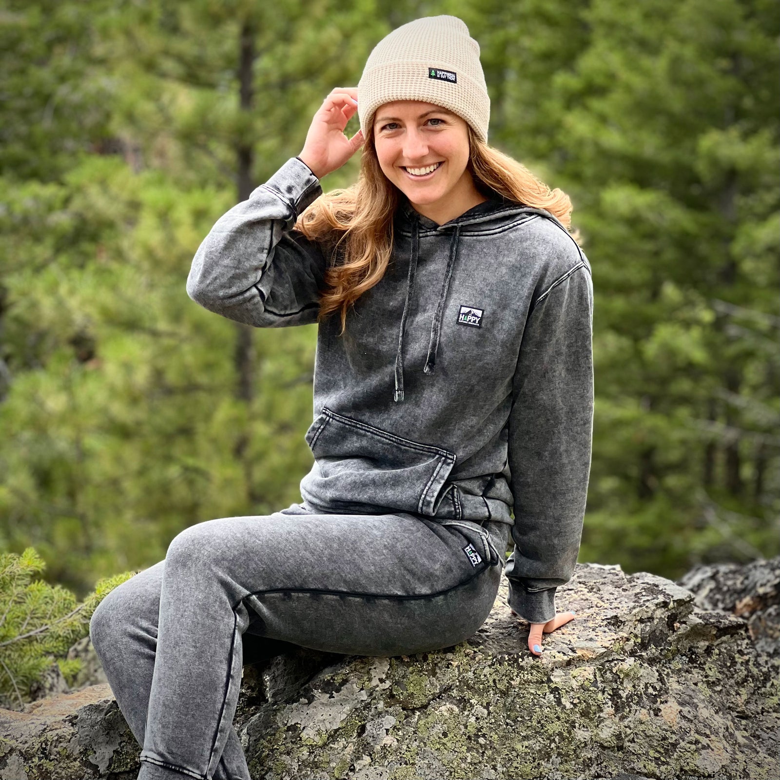 Mineral Wash Sweatsuit - The Happy Clothing Company