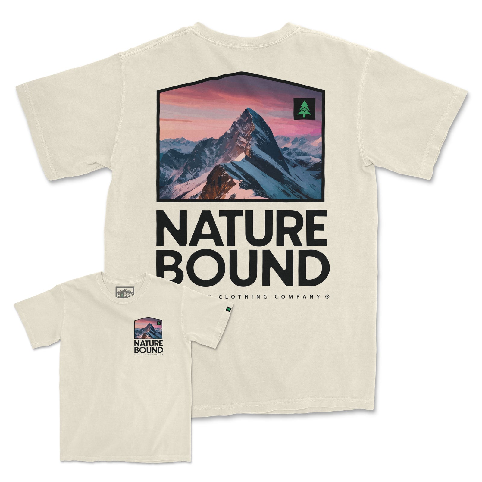 Nature Bound Vintage Tee | Oversized Heavyweight |