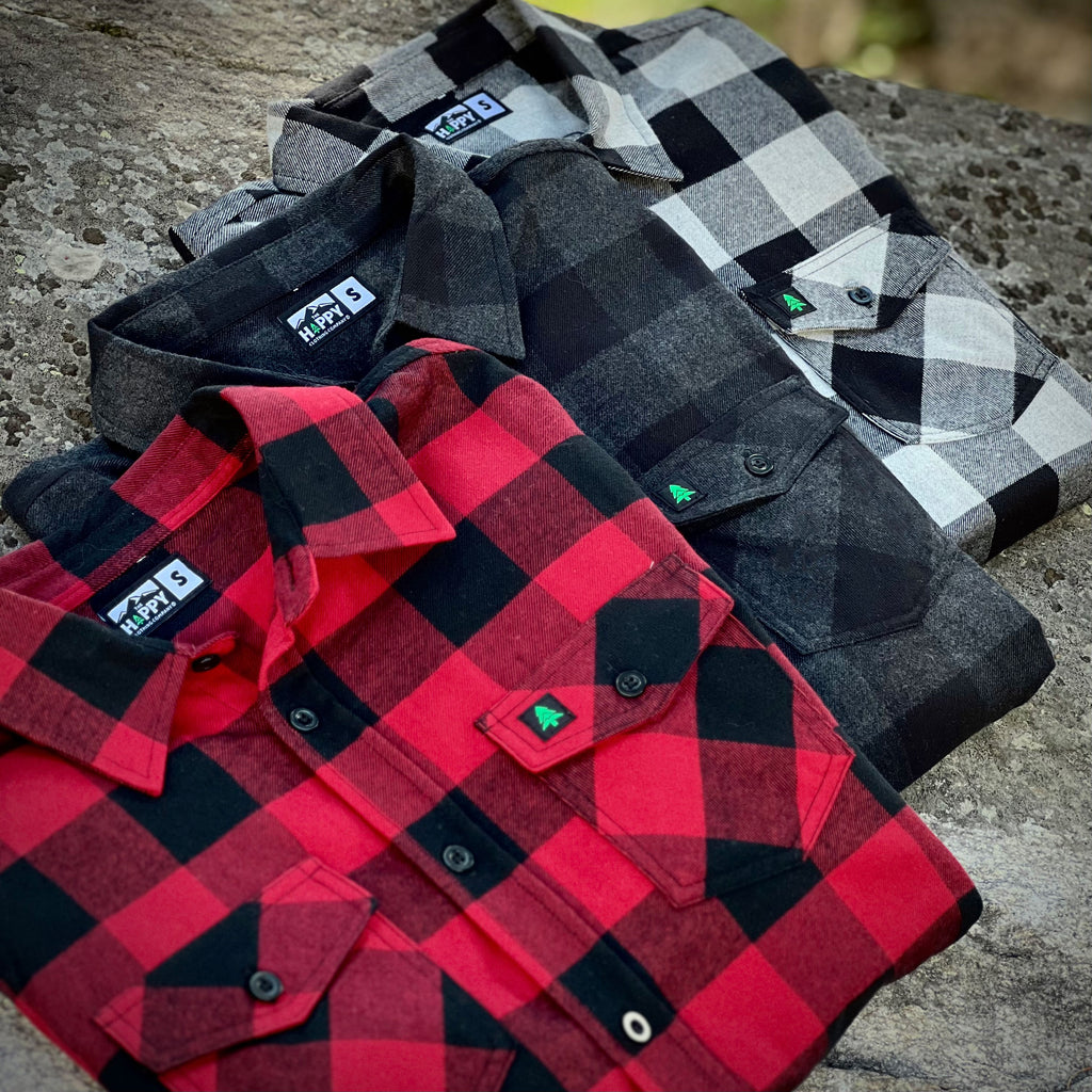 Basecamp Plaid Flannel Jacket Fall Edition 🍁 - The Happy Clothing