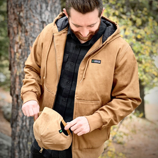 The Pursuer Workwear Jacket w/ Rooted In The Mountains Label - The