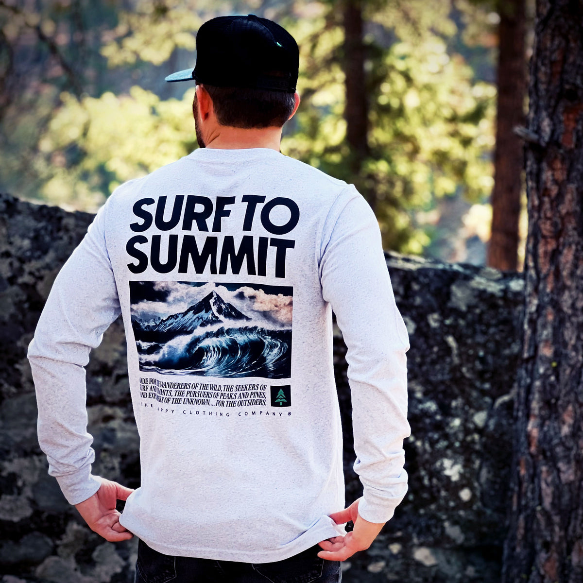 Surf To Summit &#39;Lifestyle Long Sleeve&#39; | Premium Heavyweight |