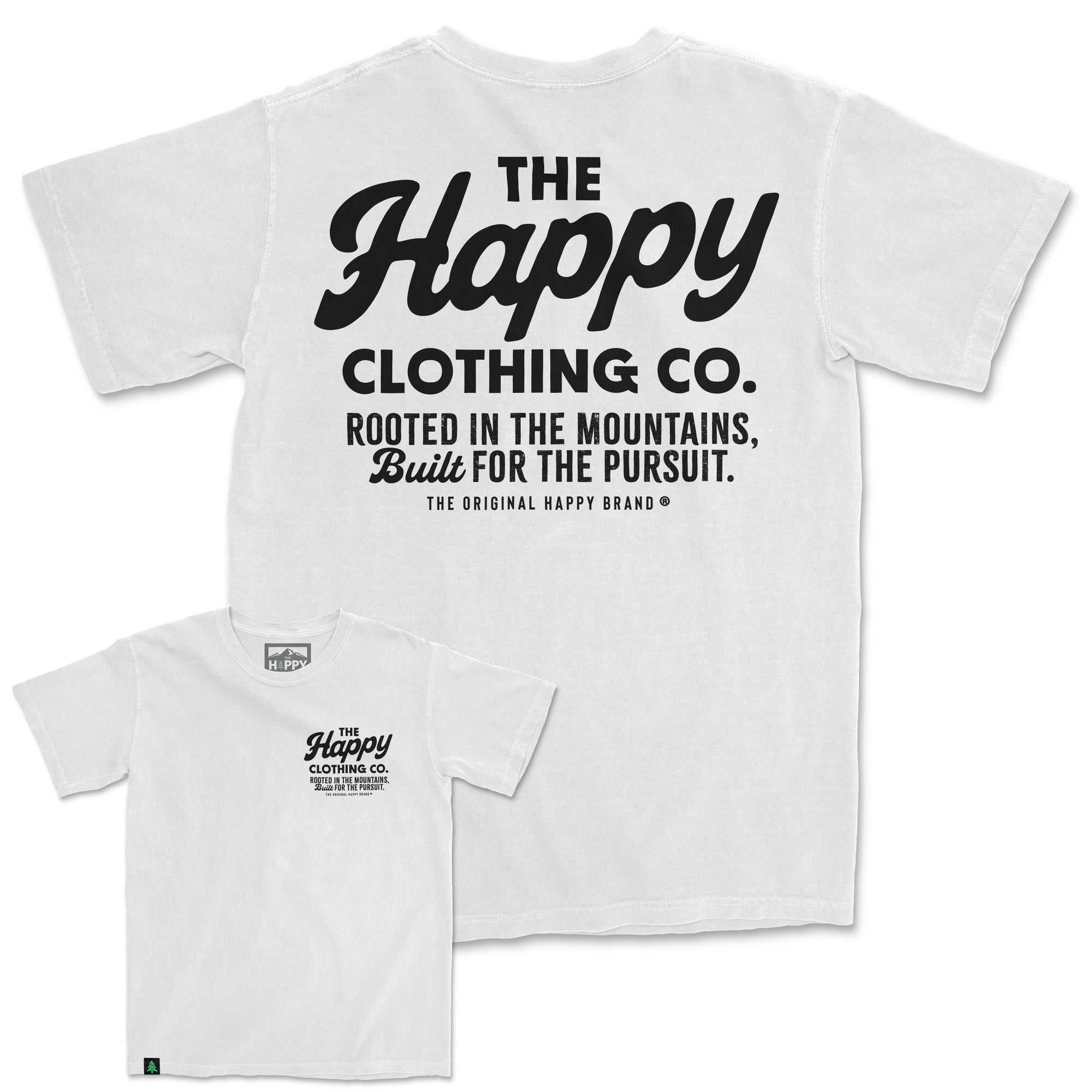 The Happy Clothing Co. Script Vintage Oversized Tee