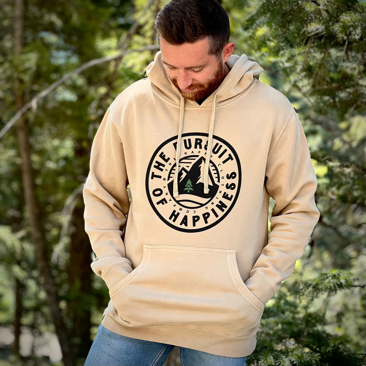 The Pursuit of Happiness Nature-Dyed Unisex Hoodie