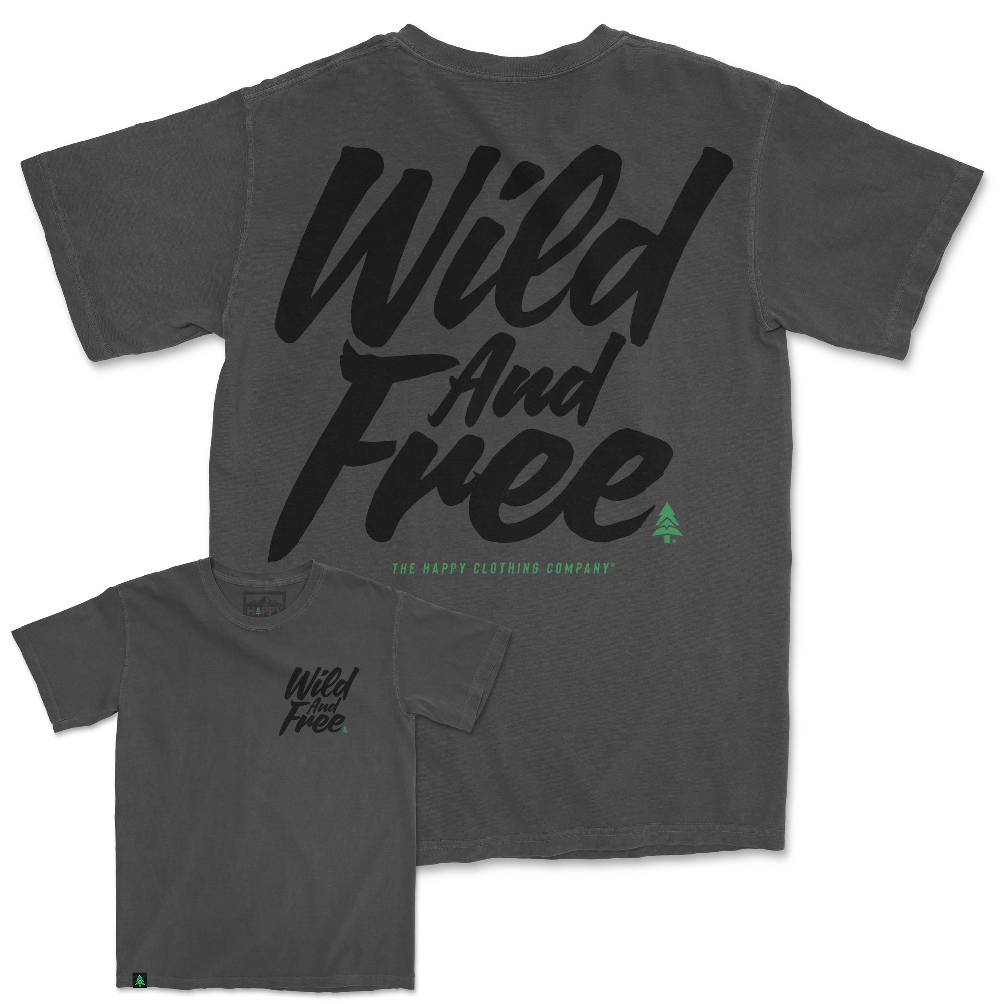 Wild And Free Oversized Vintage Tee
