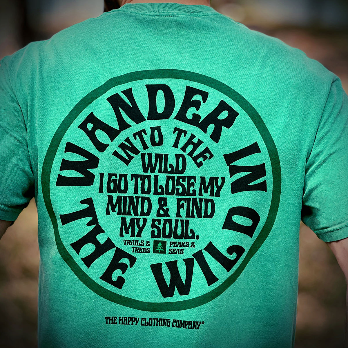 Wander In The Wild Pigment-Dyed Pocket T-Shirt