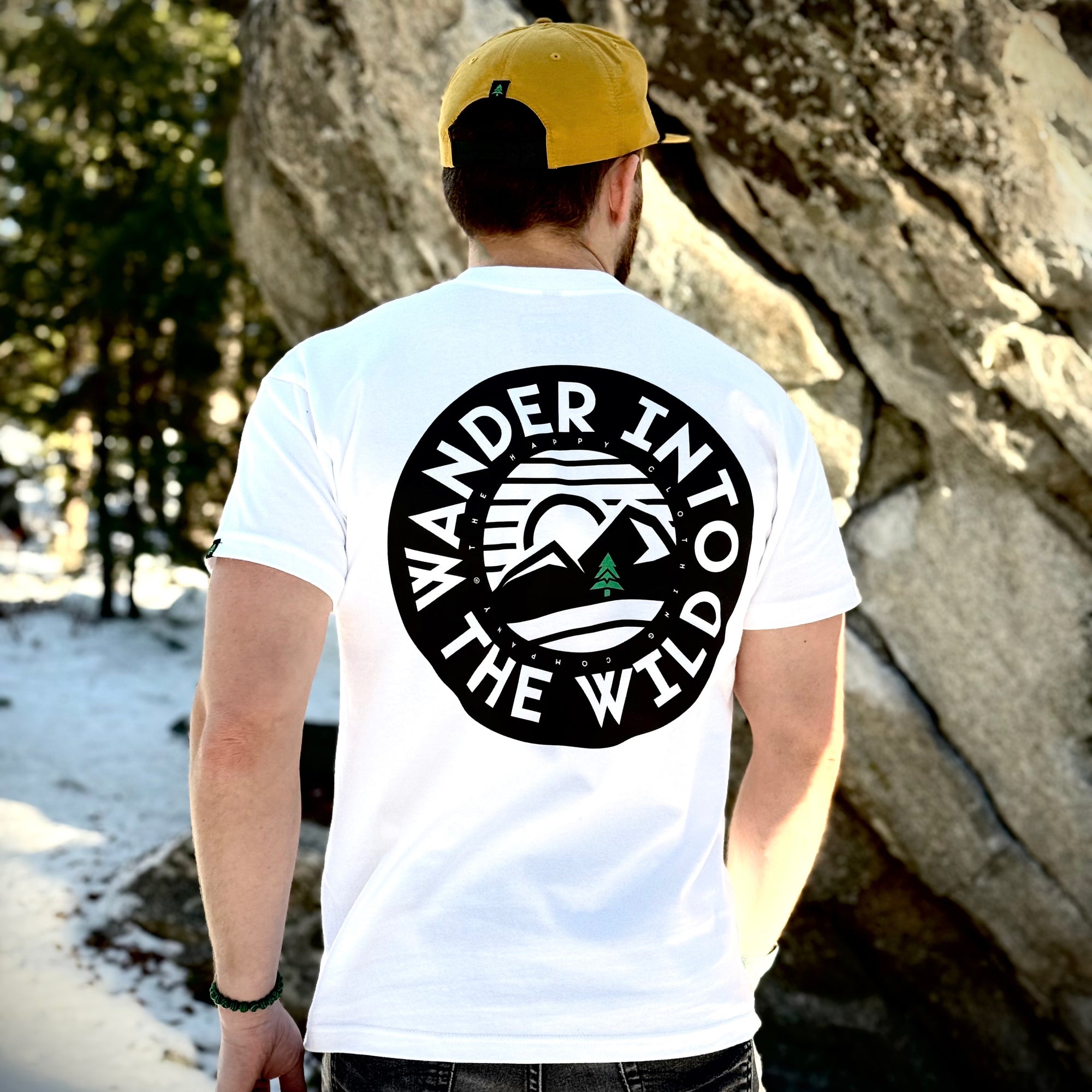 Wander Into The Wild Pigment-Dyed Pocket T-Shirt