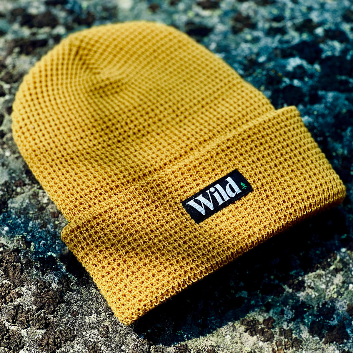 Wild Waffle Cuffed Beanie