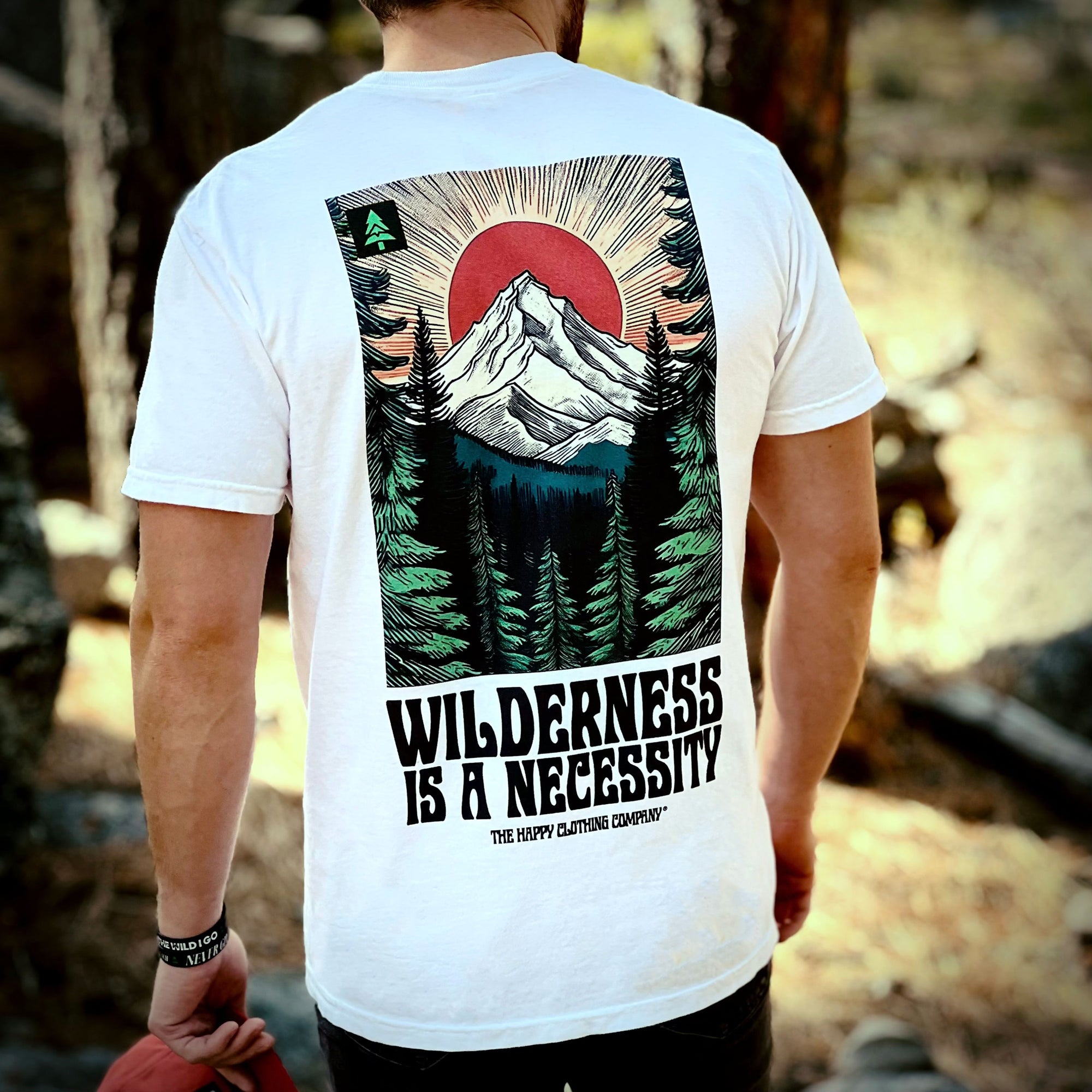 Wilderness Is A Necessity Pigment-Dyed Pocket T-Shirt